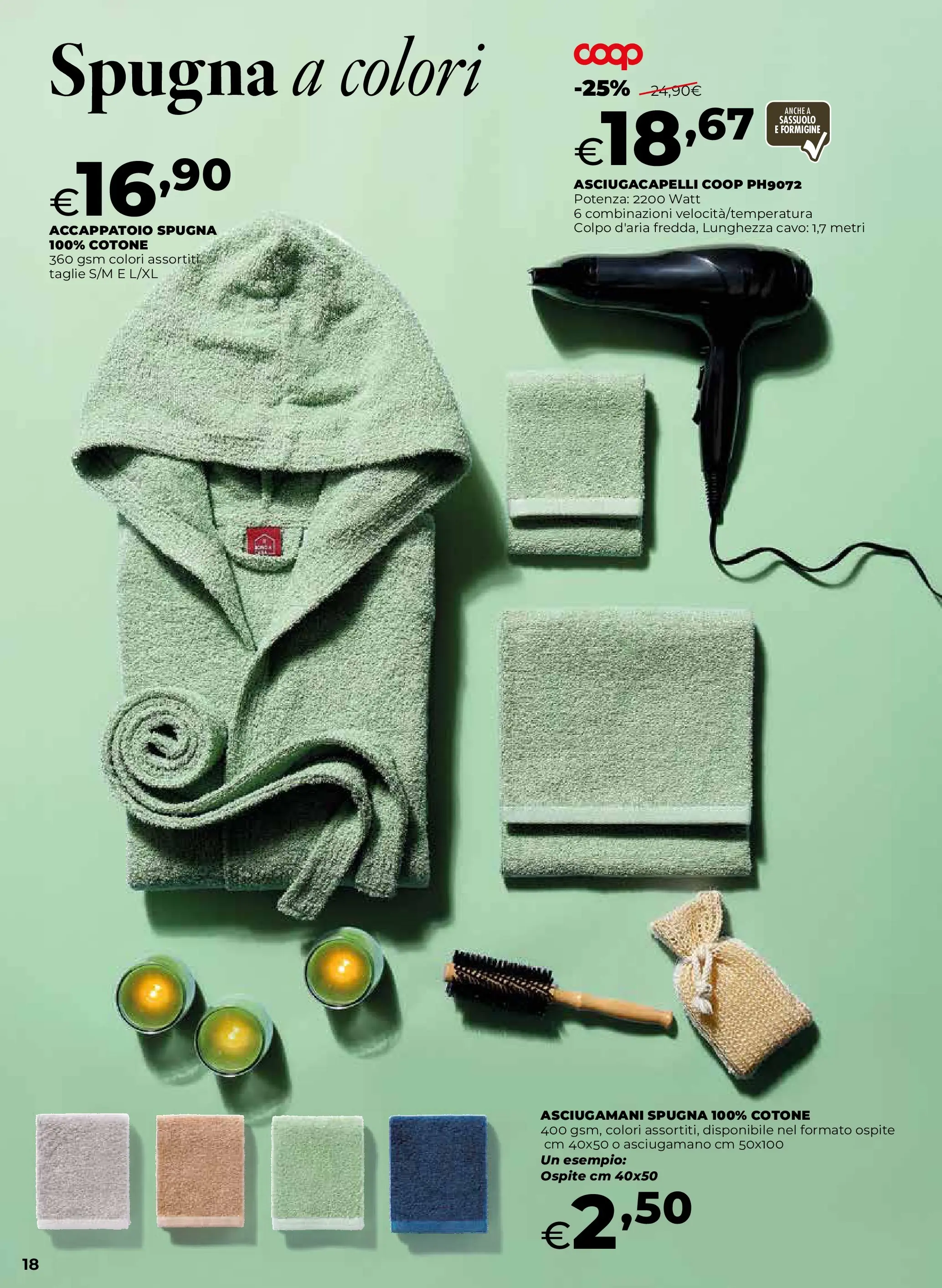 Nuovo Offerte nelle vicinanze - Casa al top dal 09/10/2025 > offerte anteprima 🛍️ | Pagina: 18 | Prodotti: Spugna, Accappatoio, Cavo, Asciugacapelli