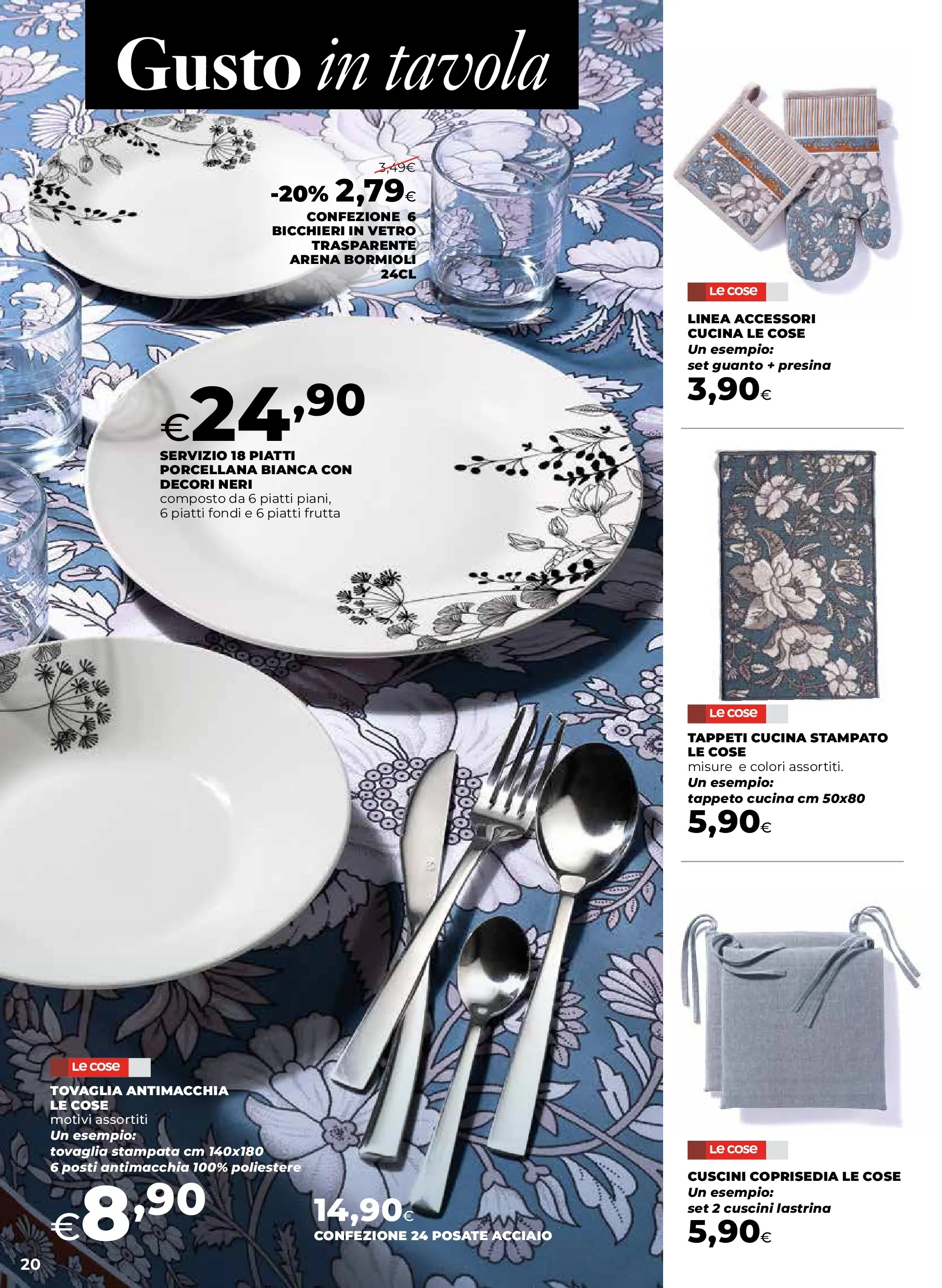 Anteprima volantino Ipercoop dal ﻿09/10/2025﻿ ﻿- nuovo offerte | Pagina: 20 | Prodotti: Presina, Frutta, Coprisedia, Tappeto