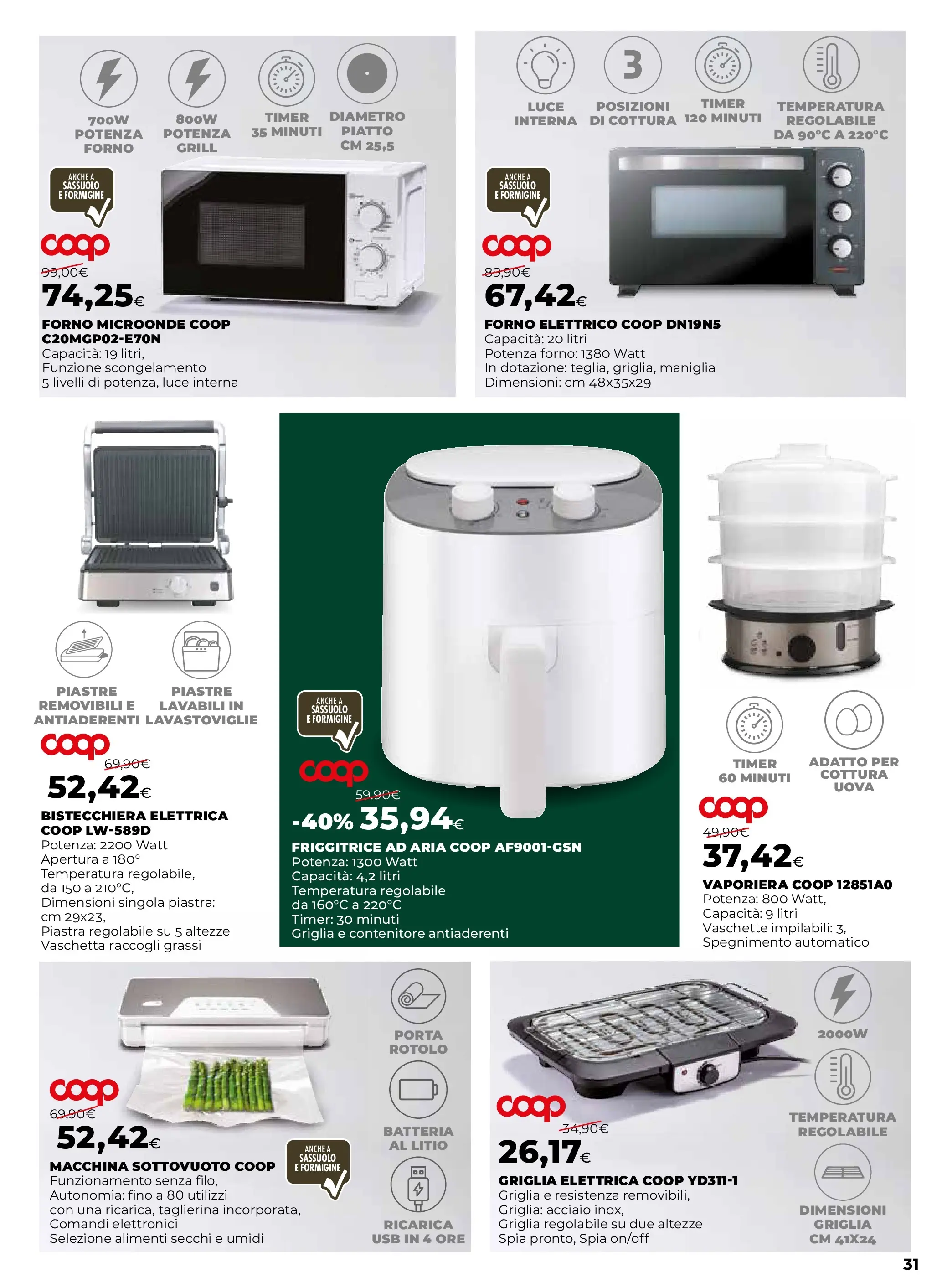 Nuovo Offerte nelle vicinanze - Casa al top dal 09/10/2025 > offerte anteprima 🛍️ | Pagina: 31 | Prodotti: Microonde, Uova, USB, Vaschette