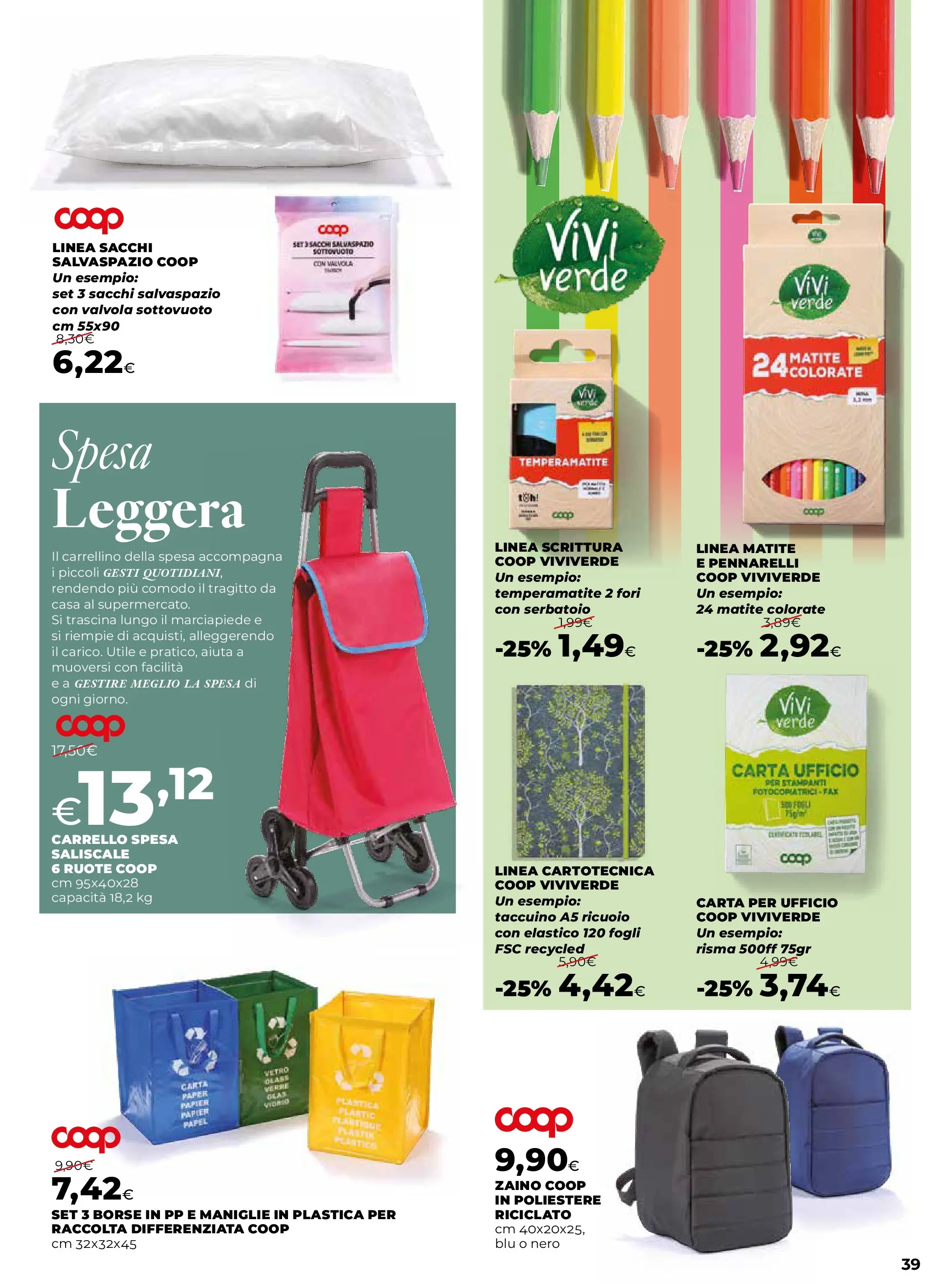 Nuovo Offerte nelle vicinanze - Casa al top dal 09/10/2025 > offerte anteprima 🛍️ | Pagina: 39 | Prodotti: Zaino, Carrello, Fan, Pennarelli