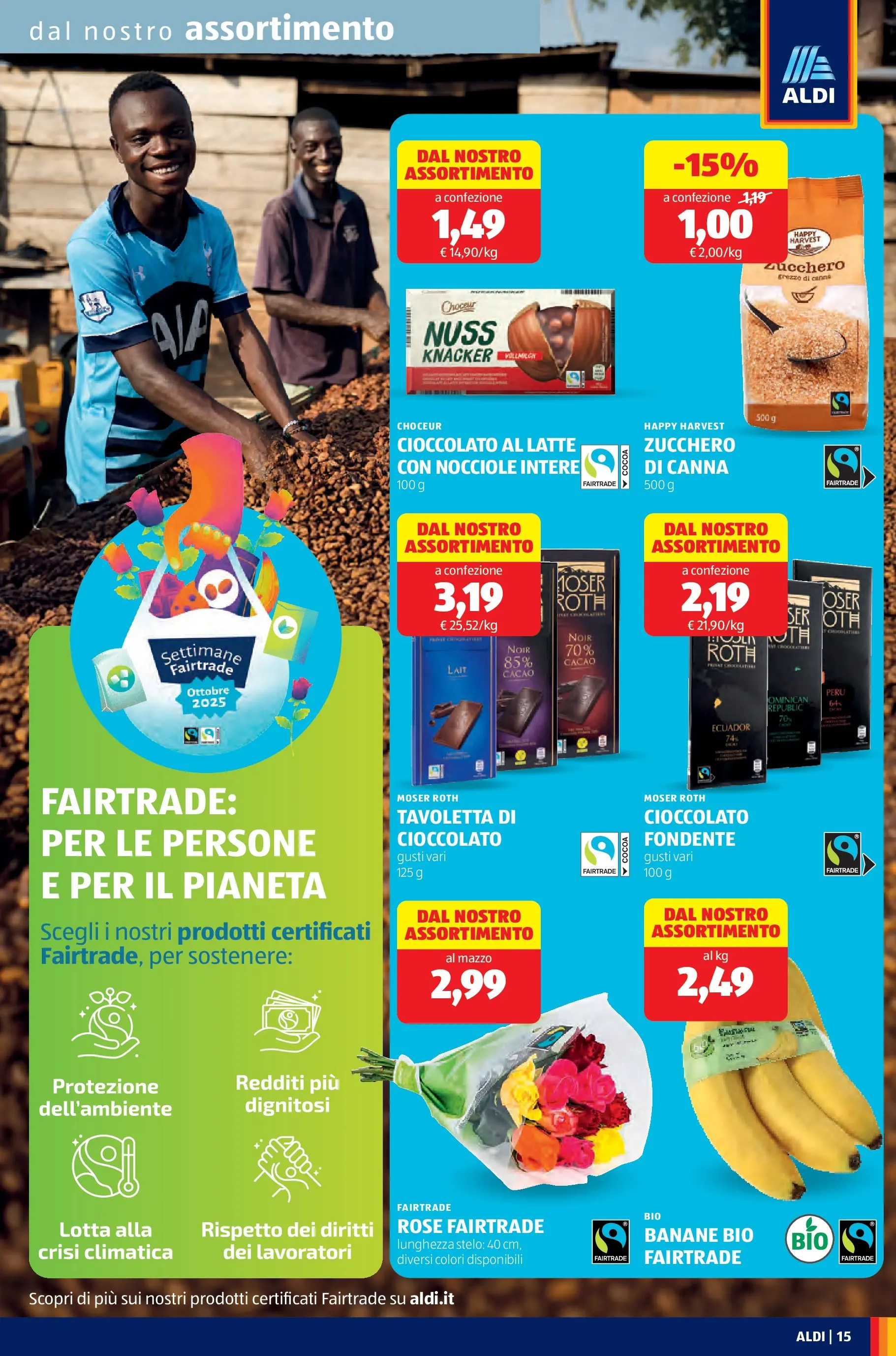 Nuovo Aldi - Offerte da paura dal 12/10/2025 > offerte anteprima 🛍️ | Pagina: 15 | Prodotti: Banane, Latte, Nocciole, Cacao