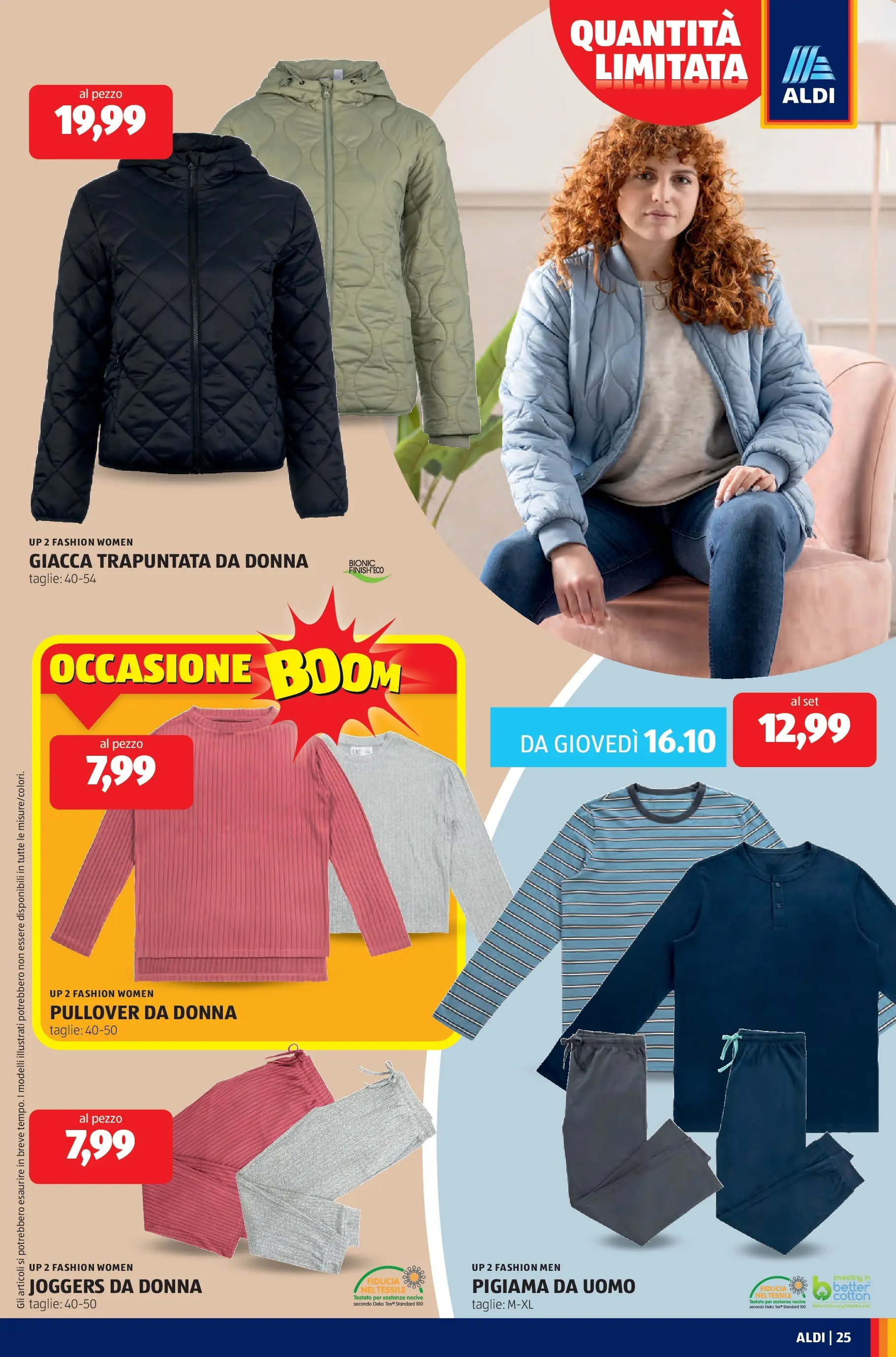 Nuovo Aldi - Offerte da paura dal 12/10/2025 > offerte anteprima 🛍️ | Pagina: 25 | Prodotti: Giacca, Pigiama