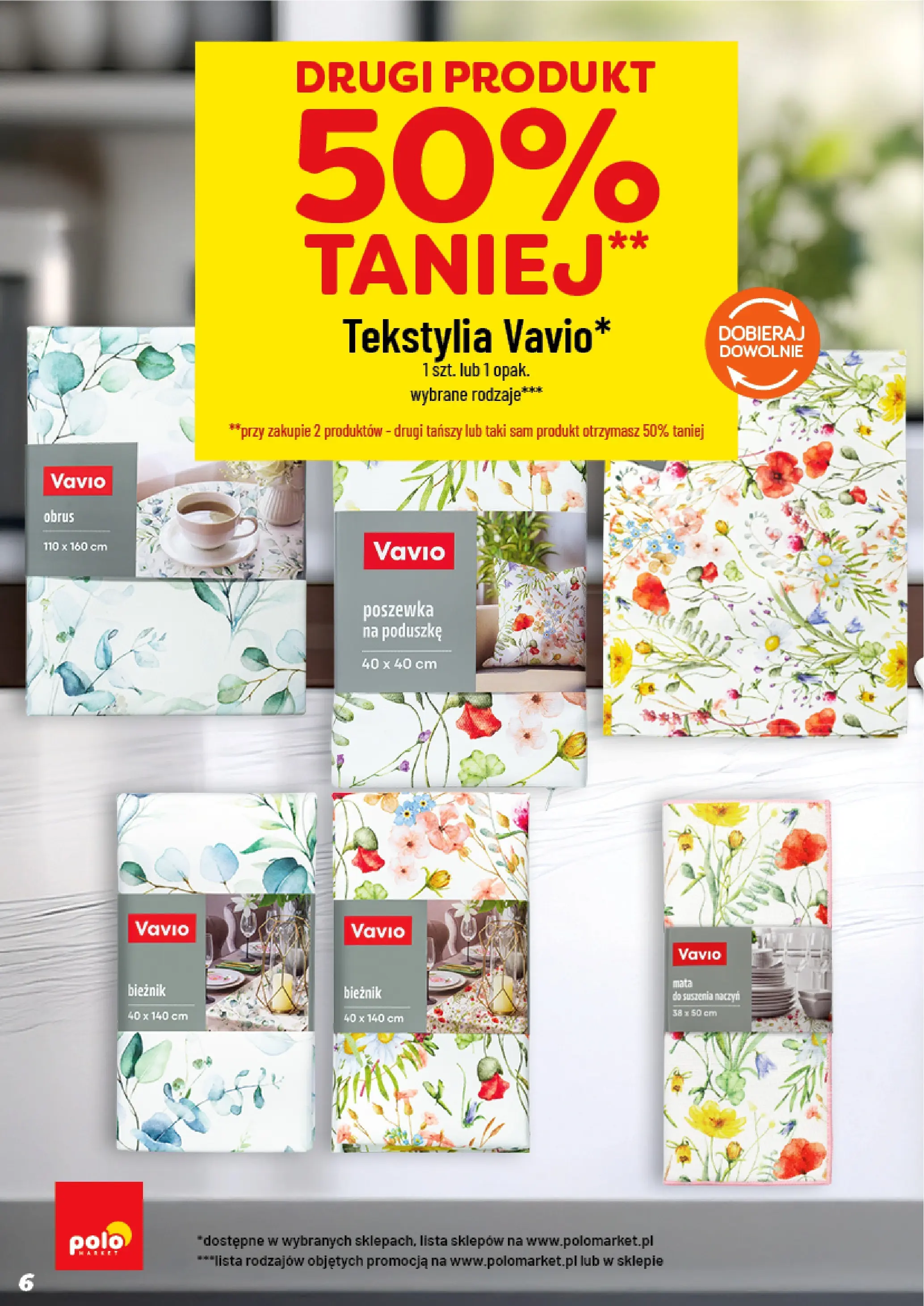 POLOmarket gazetka od jutra (08.10.2025) - Nowa PDF | Strona: 6 | Produkty: Tekstylia