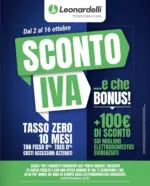 Leonardelli Sconto iva - al 16.10.2025