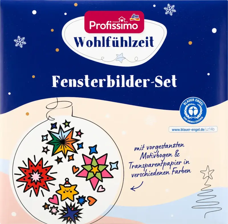 Profissimo Bastel-Set, Fensterbilder, Sterne