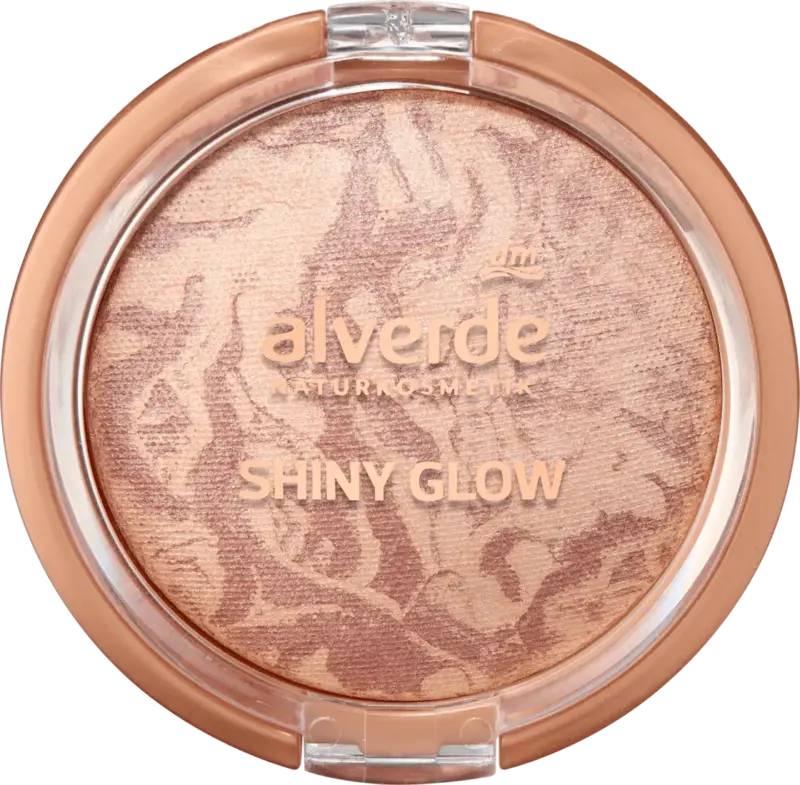 alverde NATURKOSMETIK Bronzing Puder Shiny Glow