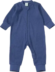 ALANA Schlafanzug mit Ripp-Struktur, blau, Gr. 74/80