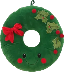 Dekorieren & Einrichten Plüschtürkranz mit Gesicht