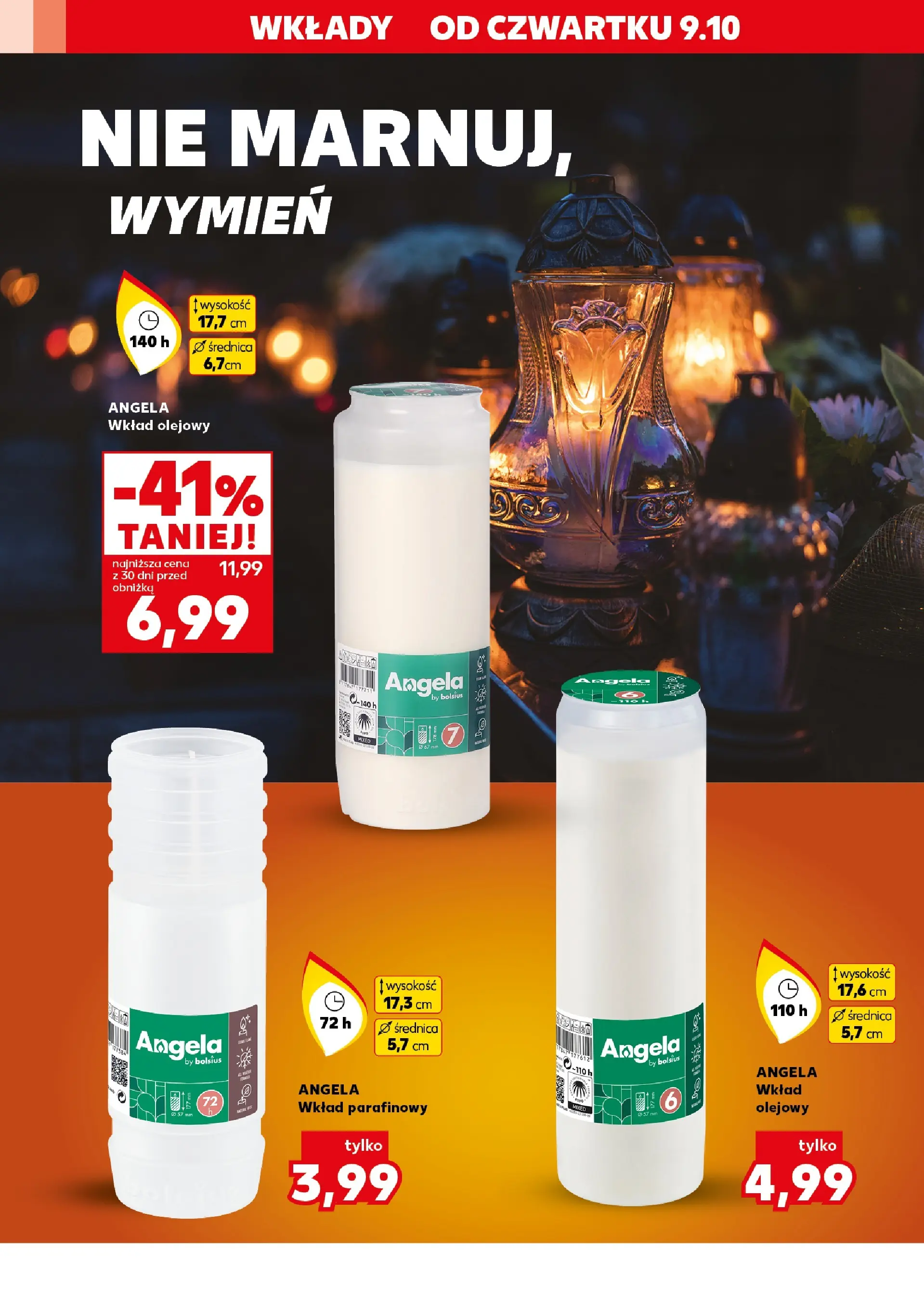 Kaufland gazetka - Znicze od 09.10.2025 - od jutra PDF | Strona: 16