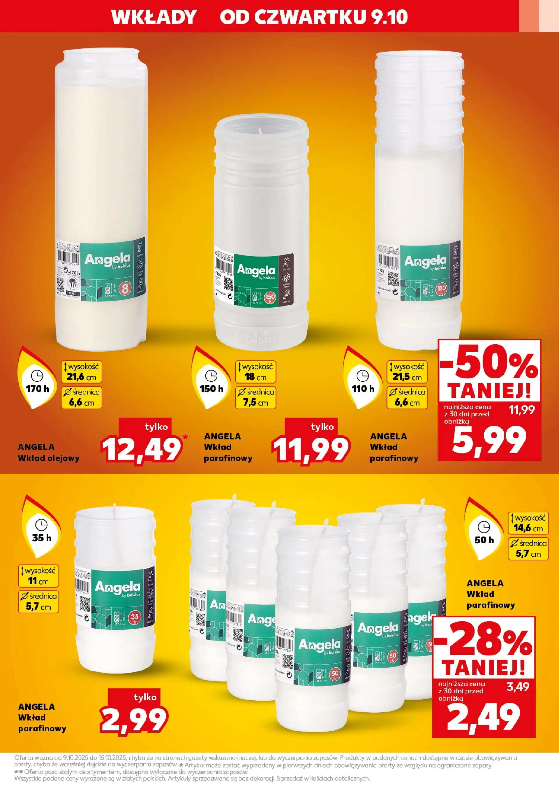 Kaufland gazetka - Znicze od 09.10.2025 - od jutra PDF | Strona: 17
