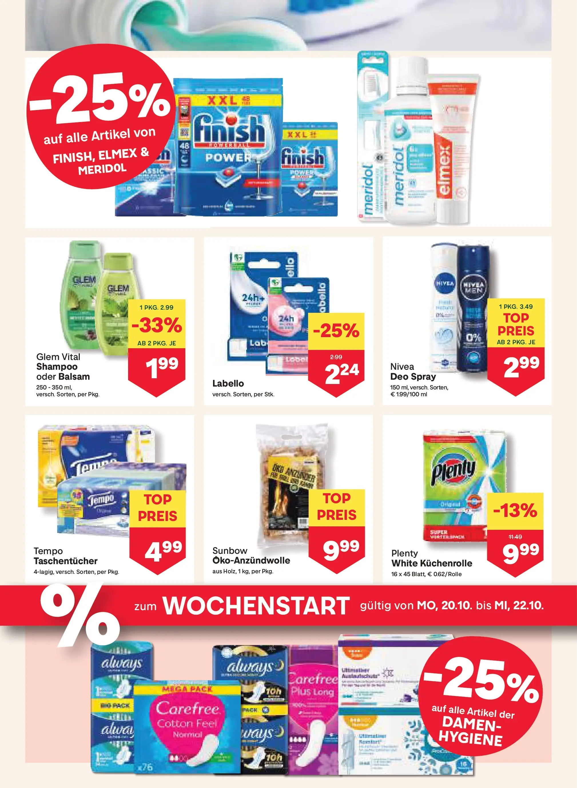 MPREIS Velden von 16.10.2025 - Aktuelle Angebote | Seite: 11 | Produkte: Shampoo