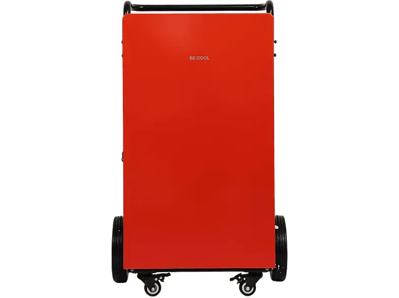 Be Cool BC110LEF2202 Bautrockner / Luftentfeuchter rot/schwarz (1580 Watt, Entfeuchterleistung: 110 l/d, 230 m²)