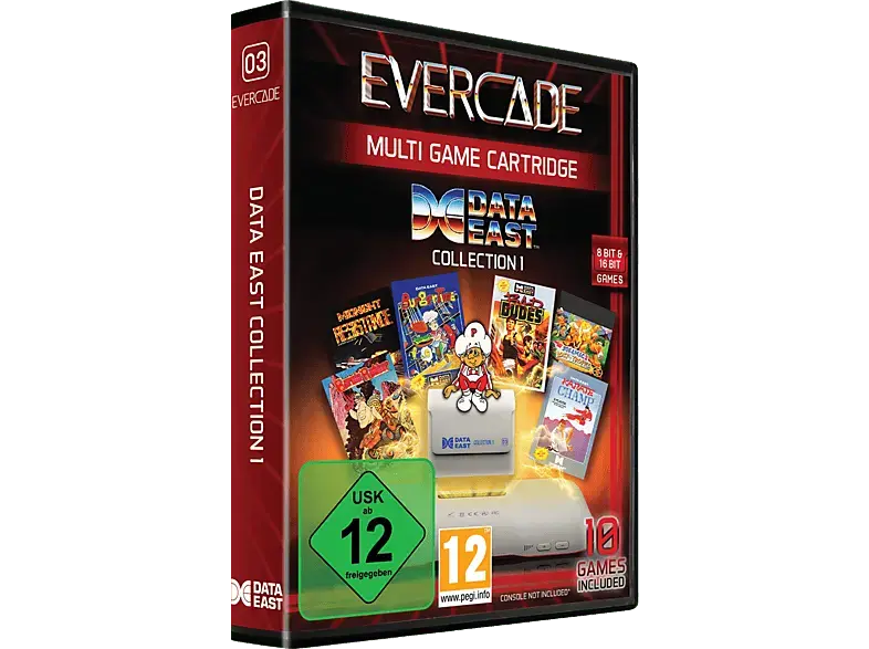 Blaze Evercade Data East Cartridge 1