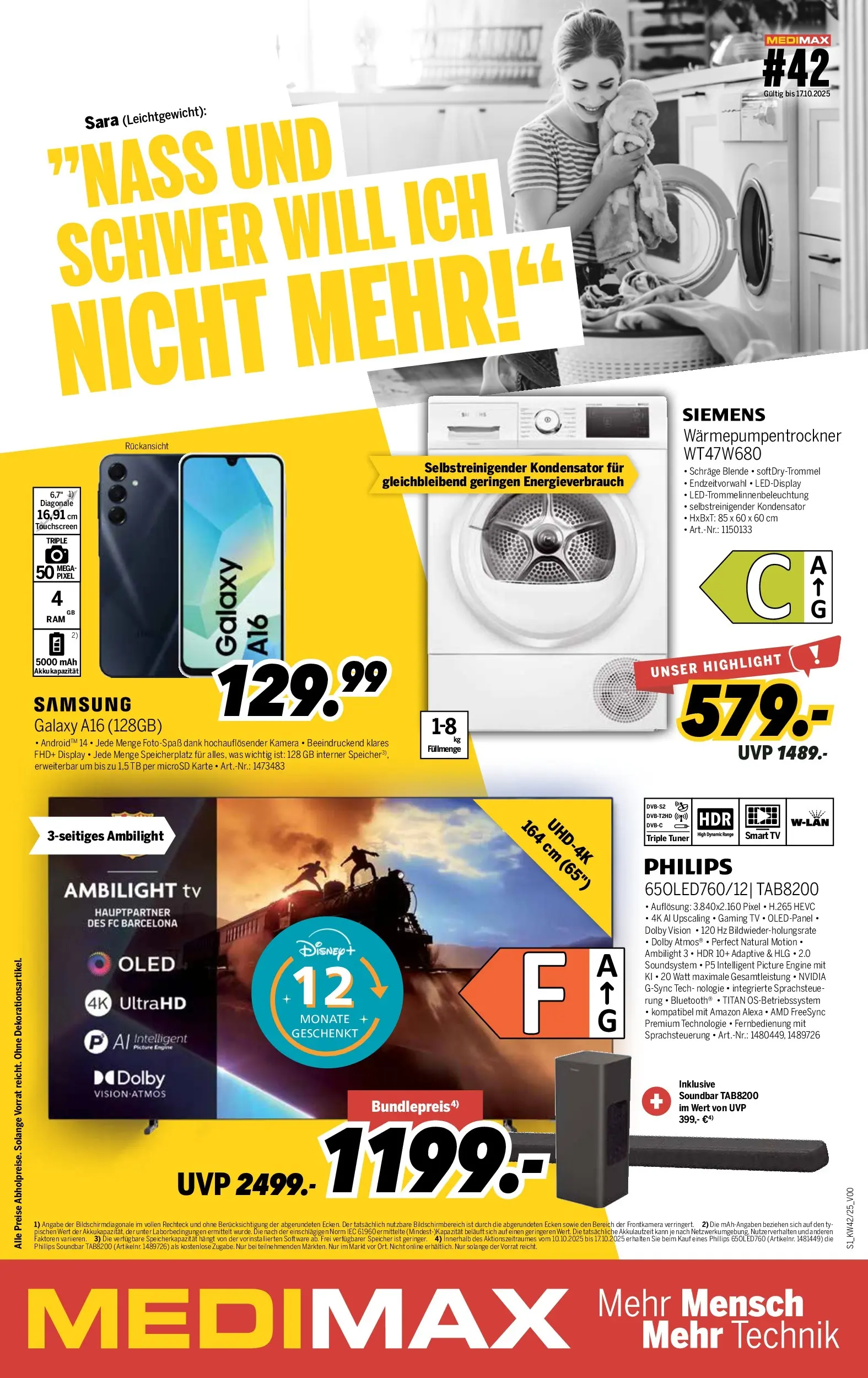 Medimax Prospekt Görlitz (ab 11.10.2025) zum Blättern | Seite: 1 | Produkte: Kamera, Samsung, Soundsystem, TV
