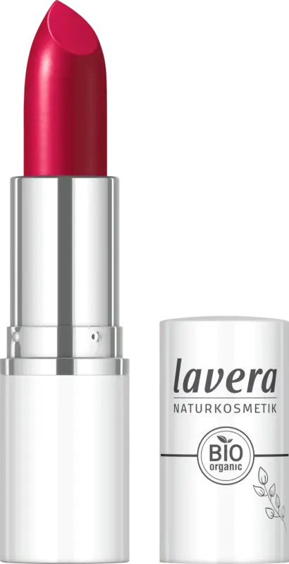 lavera NATURKOSMETIK Lippenstift Cream Glow 10 Berry Red