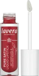 lavera NATURKOSMETIK Lippenstift Liquid Pure Satin 01 Poppy Red