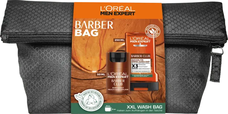 L'ORÉAL PARiS MEN EXPERT Geschenkset "Barber Bag" 3tlg