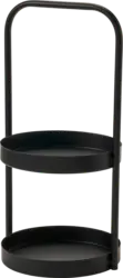 Dekorieren & Einrichten Metalletagere schwarz (30 cm)