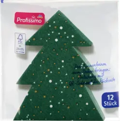 Profissimo Servietten "Baum", gestanzt
