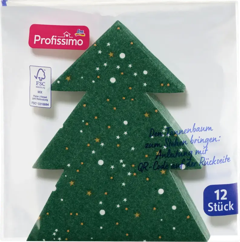 Profissimo Servietten "Baum", gestanzt