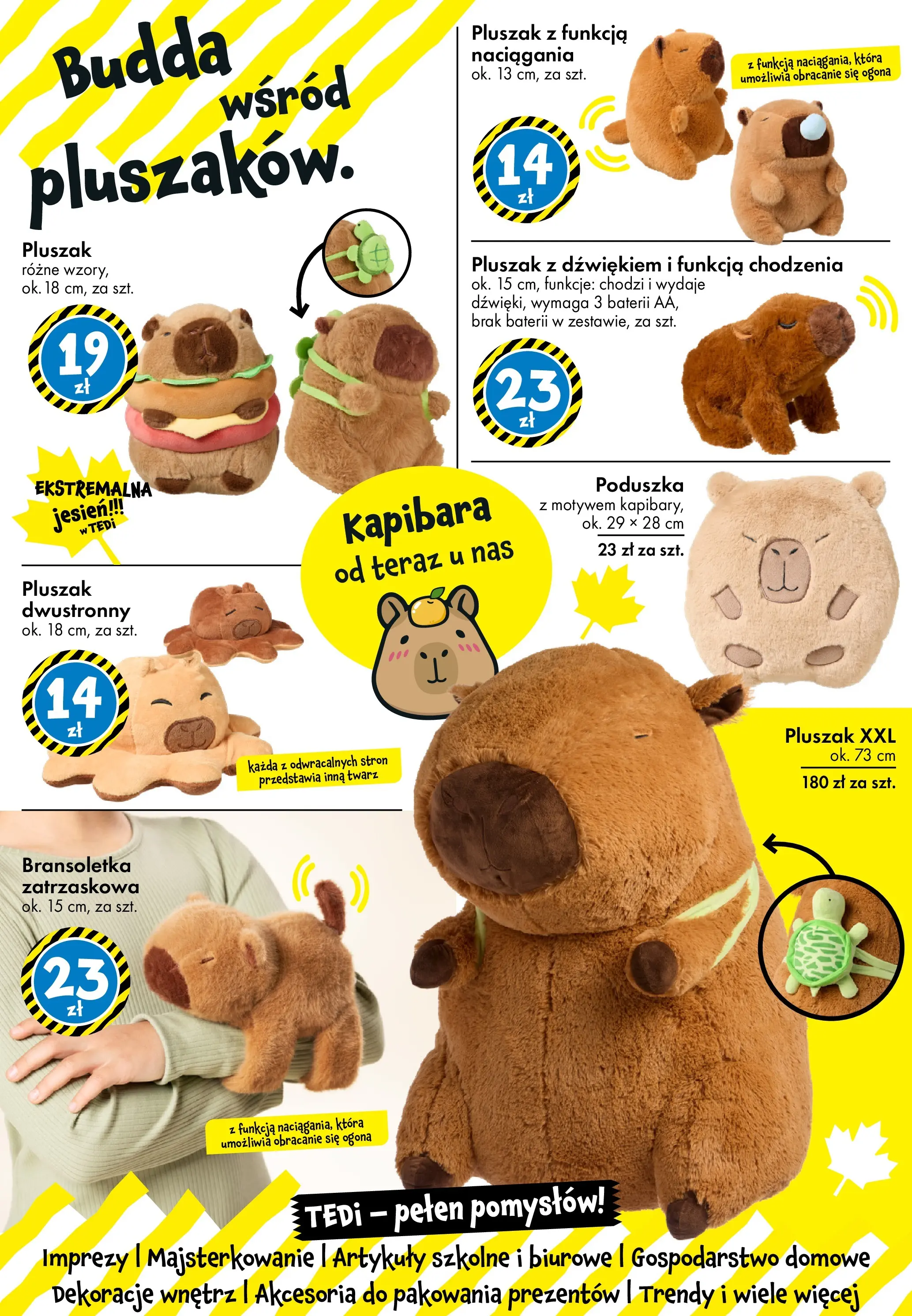 TEDi Gazetka od (10.10.2025 - 18.10.2025) | Strona: 4 | Produkty: Bransoletka, Poduszka, Artykuły szkolne