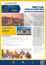 Imperatore Viaggi Mini Tour Puglia e Matera - al 06.12.2025