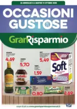 Gran Risparmio Occasioni gustose - al 14.10.2025