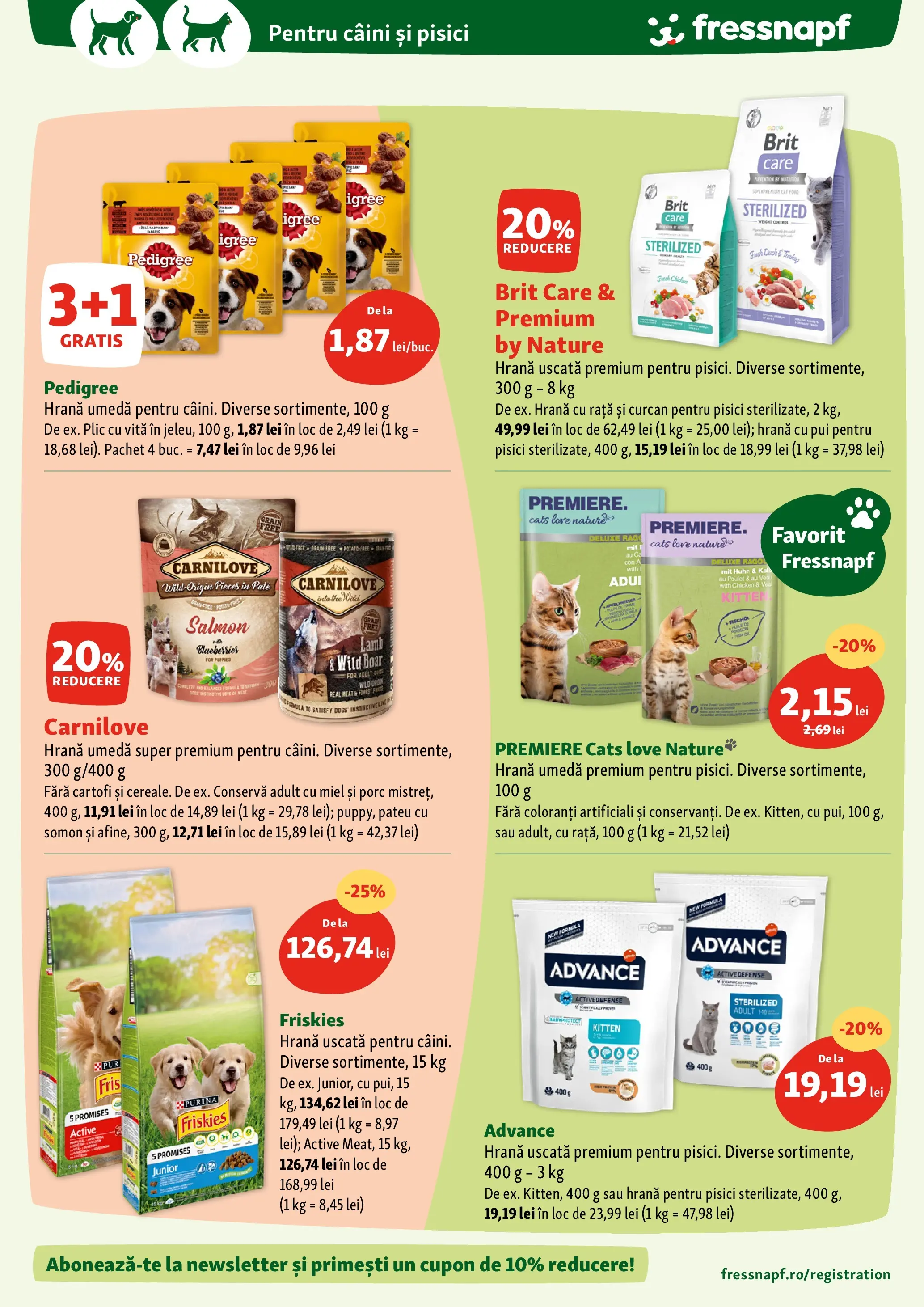 Fressnapf - Catalog Fressnapf până în data de 22.10.2025 - Oferta 07.10.2025 - 22.10.2025 | Pagină: 3 | Produse: Hrană pentru pisici, Hacıyatmaz Kedi Oyuncağı, Pate, Rață