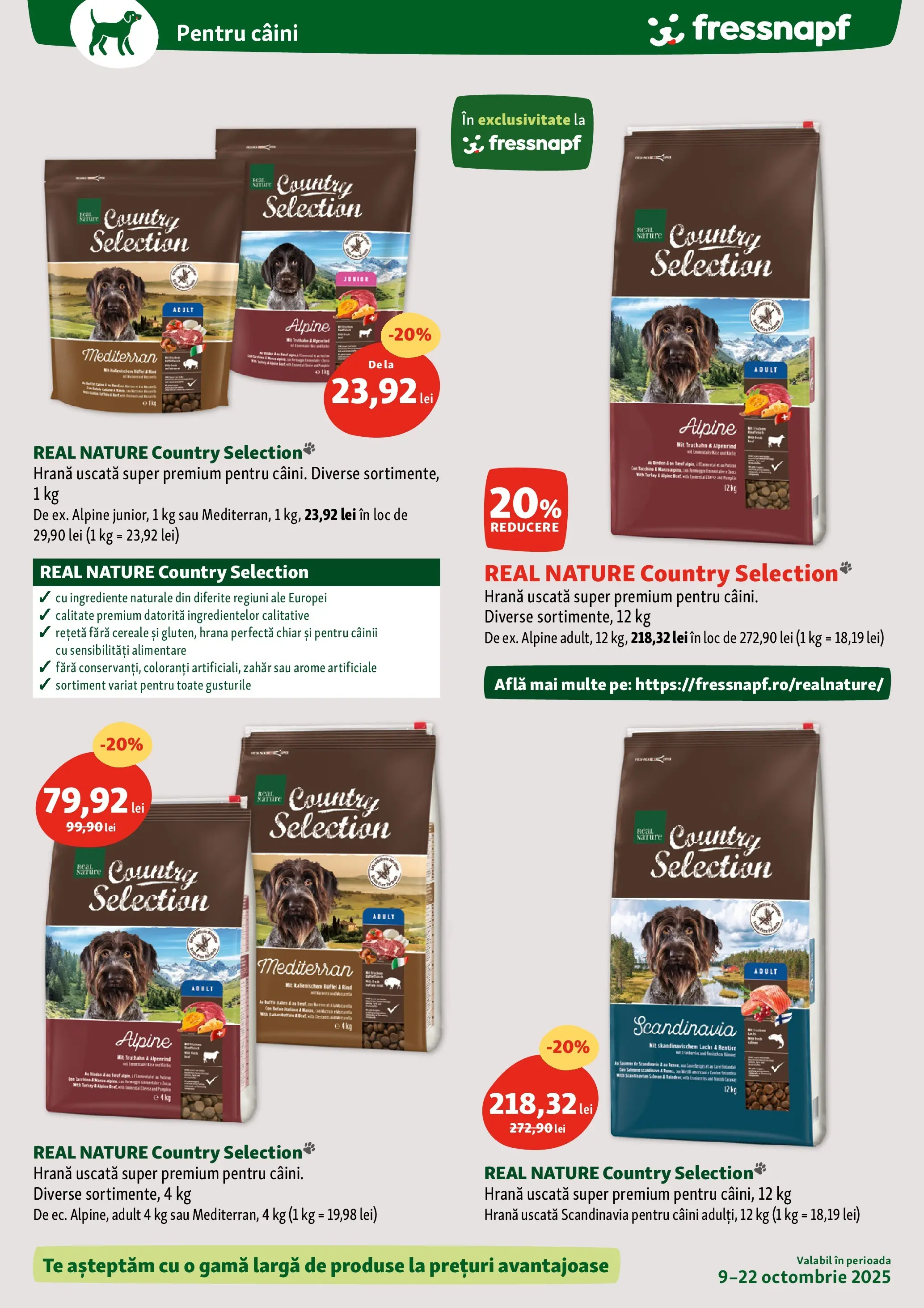 Fressnapf - Catalog Fressnapf până în data de 22.10.2025 - Oferta 07.10.2025 - 22.10.2025 | Pagină: 11 | Produse: Cereale, Zahăr