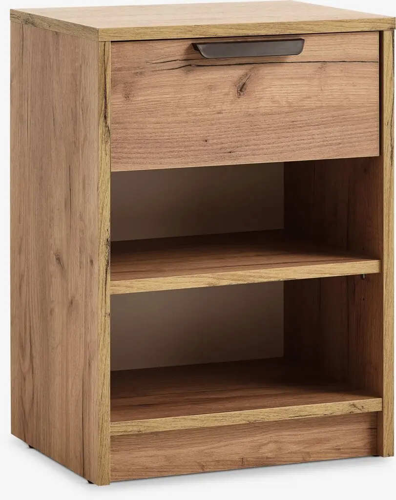 JYSK Noptieră JENSLEV 1 sertar stejar sălbatic