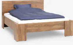 JYSK Рамка за легло VEDDE 160x200 цвят див тъмен дъб