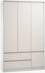 JYSK Dulap BILLUND 119x193 4 uși 2 sertare travertin/bej