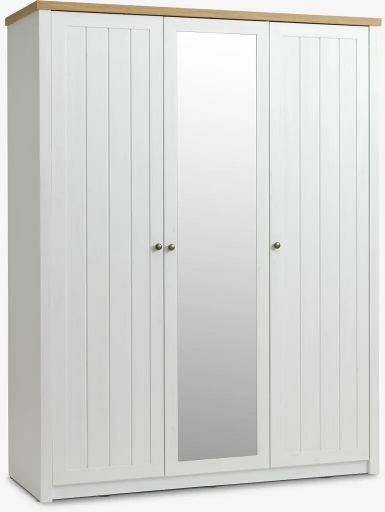 JYSK Dulap MARKSKEL 162x210 alb/stejar natur