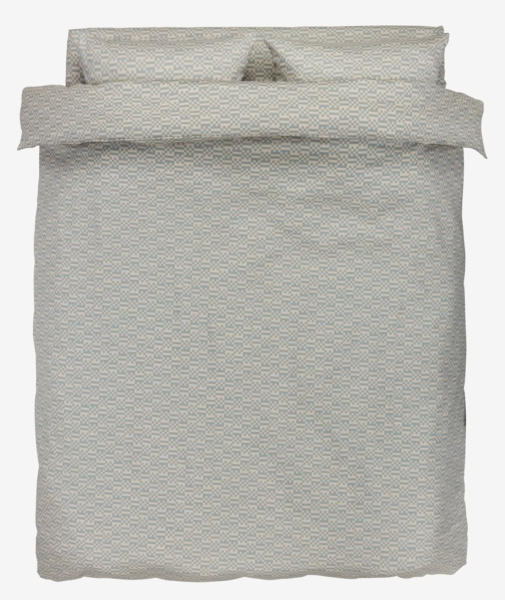 JYSK Lenjerie pat+cearșaf satinată TESSA 200x220 aqua