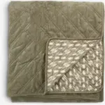 JYSK JYSK Кувертюра VILLMORELL 220x240 зелена/бяла - до 10-12-25