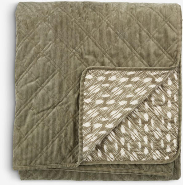 JYSK Cuvertură VILLMORELL 220x240 verde/alb