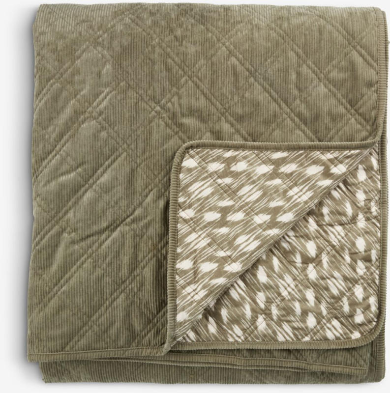 JYSK Cuvertură VILLMORELL 220x240 verde/alb