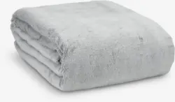 JYSK Pătură fleece KRATTFIOL 200x220 gri