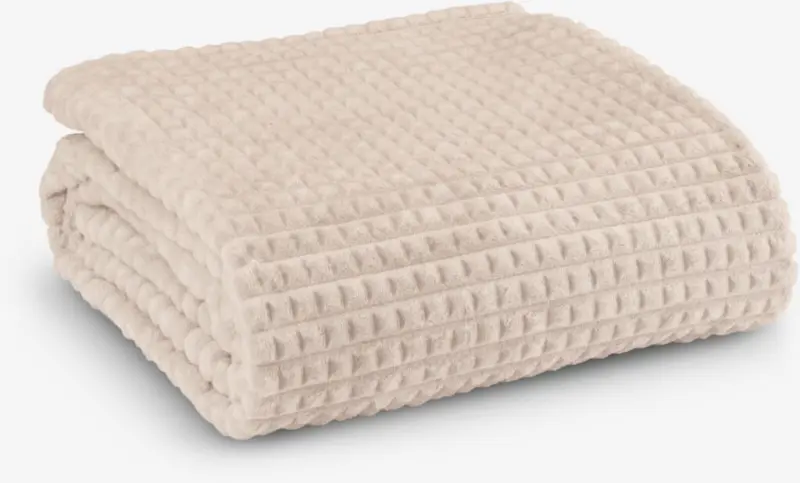 JYSK Pătură fleece HAGTORN 140x200 bej