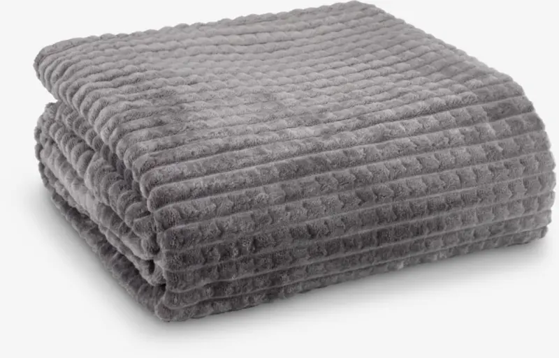 JYSK Pătură fleece HAGTORN 140x200 gri