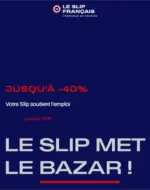 Le Slip Français SOLDES jusqu'à -40 % - au 31.10.2025