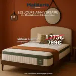 Ma Literie LES JOURS ANNIVERSAIRE - au 04.11.2025