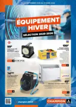 Champion Direct &Eacute;quipement Hiver - S&eacute;lection 2025-2026 - au 21.03.2026