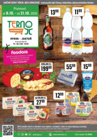 Leták TERNO 8.10. - 21.10.2025