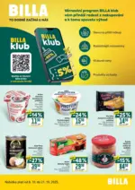 Billa Leták BILLA klub – do 30.10.2025