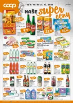 COOP Exkluzivní nabídky a výhodné nabídky – do 21.10.2025