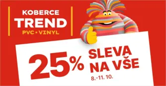Říjnová sleva 25 % na vše