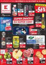 Kaufland Kaufland leták – do 14.10.2025