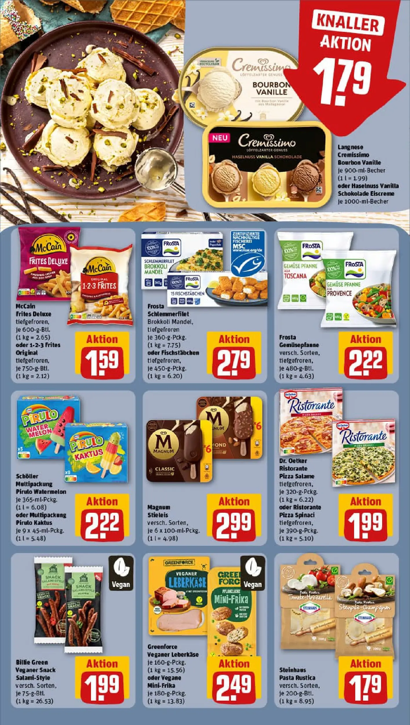 REWE Prospekt ab 13.10.2025 zum Blättern » Angebote | Seite: 12 | Produkte: McCain, Fischstabchen, Gemüse, Brokkoli