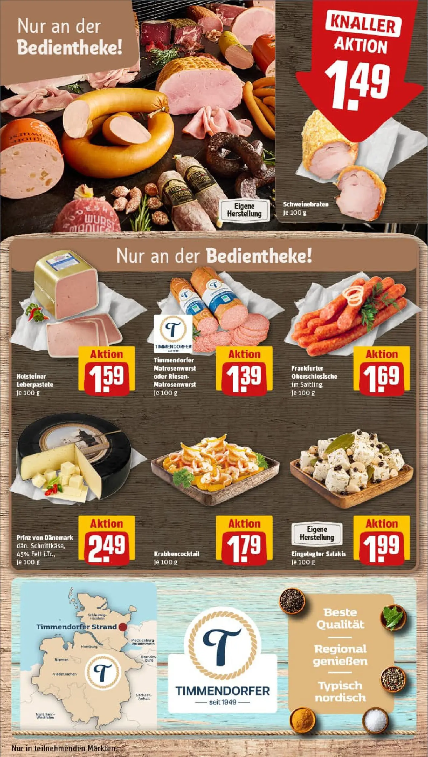 REWE Prospekt ab 13.10.2025 zum Blättern » Angebote | Seite: 11 | Produkte: Wurst, Salakis